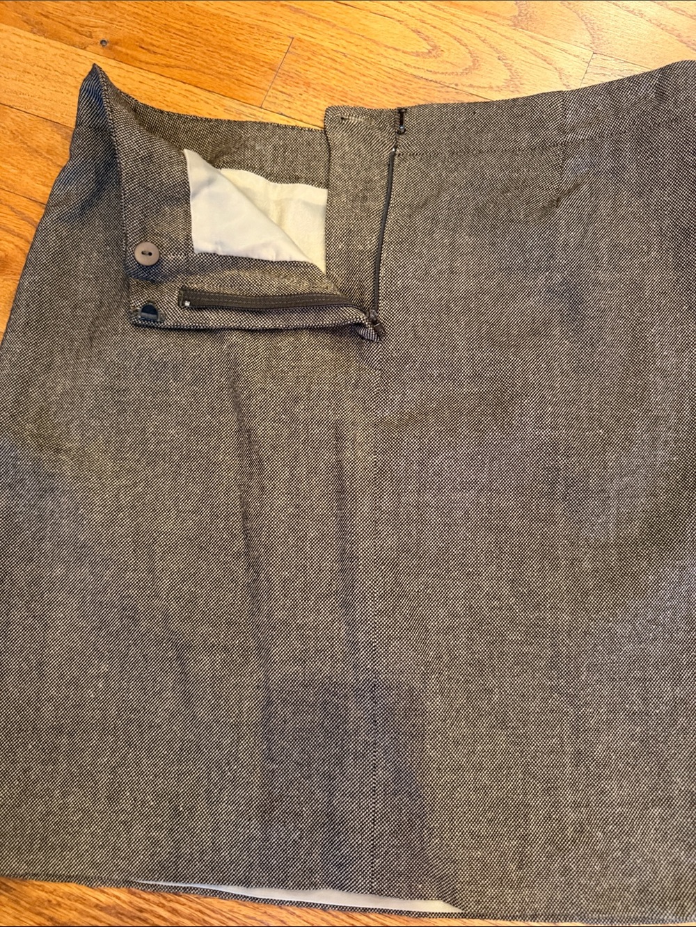 CaslonTailordTweedAutumTrendingBlazerSkirtSuitSharpFlatteringSilhouttePristine8P - Picture 14 of 16